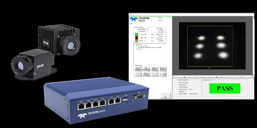 Add intelligence to thermal machine vision applications